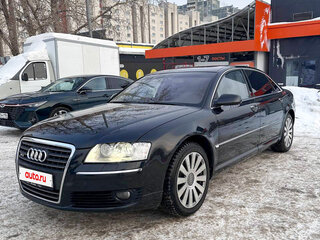 2004 Audi A8 Long II (D3), чёрный, 1400000 рублей, вид 1