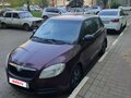 2009 Skoda Fabia II, пурпурный, 320000 рублей