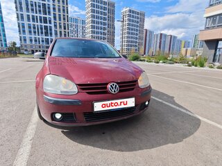 2007 Volkswagen Golf V, пурпурный, 580000 рублей, вид 2