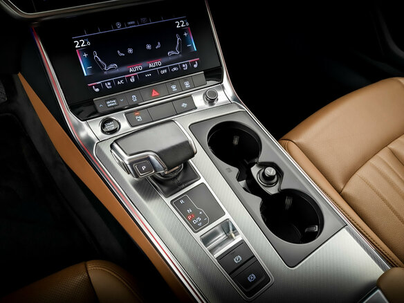 2021 Audi A6 45 TFSI V (C8), белый, 4120000 рублей - вид 27