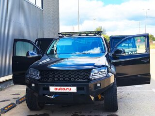 2013 Volkswagen Amarok Double Cab part-time I, чёрный, 2200000 рублей, вид 3