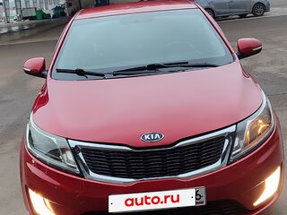 2012 Kia Rio 4-speed III, красный, 800000 рублей, вид 2