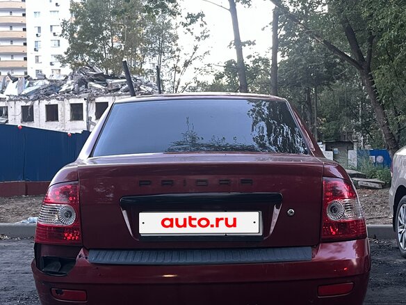 2009 Lada (ВАЗ) Priora I, оранжевый - вид 3