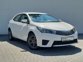 2014 Toyota Corolla XI (E160, E170, E180), белый, 1299000 рублей, вид 2