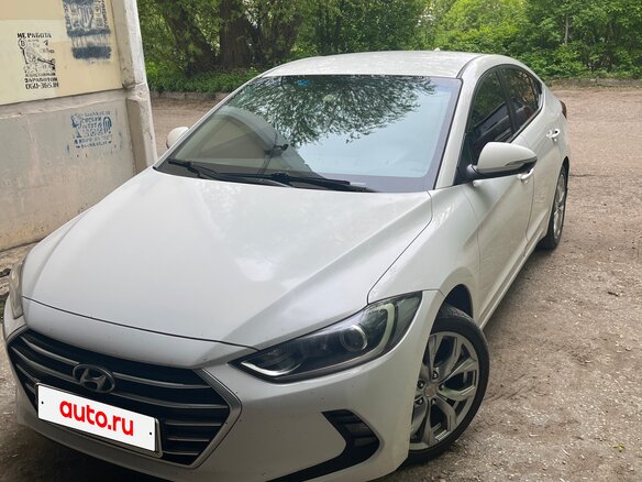 2018 Hyundai Elantra VI (AD), белый, 1279000 рублей