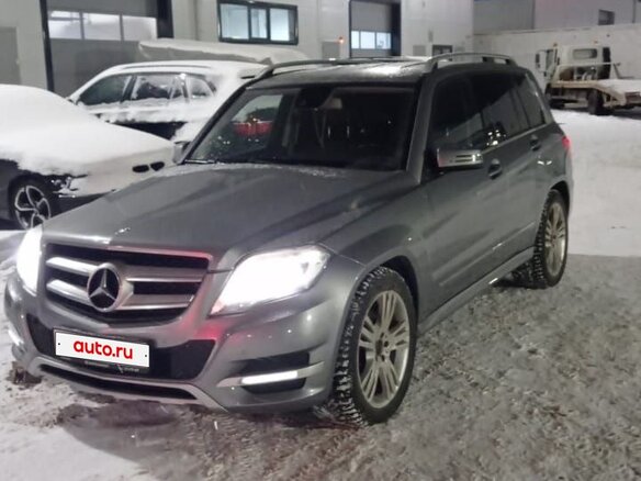 2014 Mercedes-Benz GLK-Класс 220 CDI I (X204) Рестайлинг, серый, 1800000 рублей - вид 2