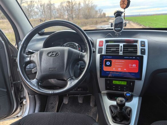 2008 Hyundai Tucson I, серебристый, 830000 рублей - вид 8