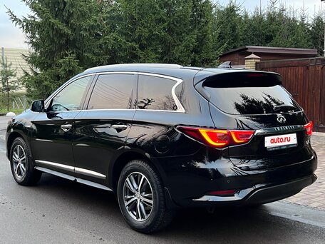 2017 Infiniti QX60 I Рестайлинг, чёрный, 2650000 рублей, вид 4