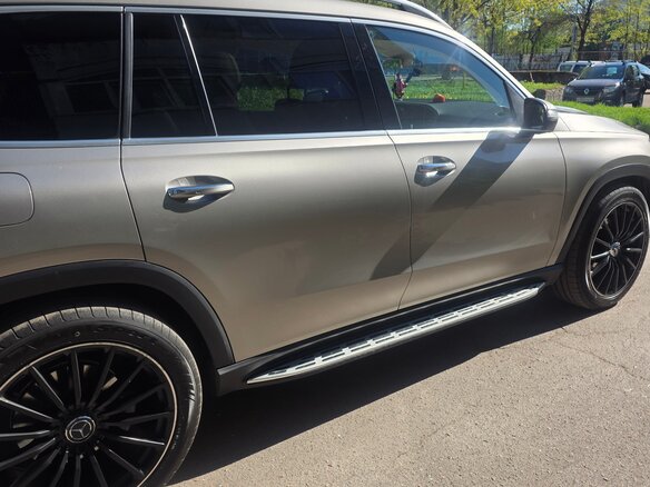 2019 Mercedes-Benz GLS 450 II (X167), серый, 6500000 рублей - вид 3