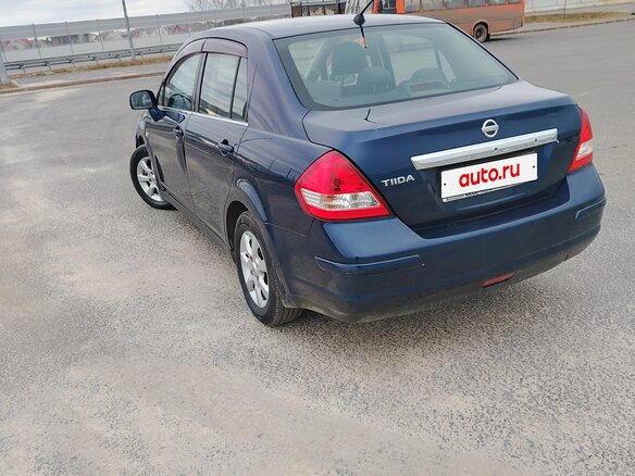 2008 Nissan Tiida I, синий - вид 11