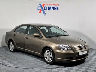2004 Toyota Avensis II, коричневый, 579000 рублей, вид 3