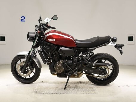 2022 Yamaha XSR700, пурпурный, 680000 рублей, вид 2
