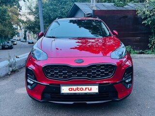 2021 Kia Sportage IV Рестайлинг, красный, 3088000 рублей, вид 2