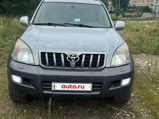 2008 Toyota Land Cruiser Prado 5-speed 120 Series Рестайлинг, серебристый, 2249000 рублей, вид 2