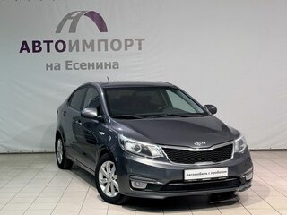 2016 Kia Rio III Рестайлинг, серый, 930000 рублей, вид 3