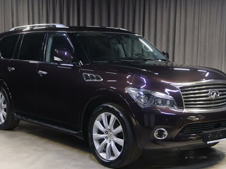 2011 Infiniti QX56 II, пурпурный, 1549000 рублей, вид 3