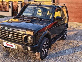 2021 Lada (ВАЗ) 2121 (4x4) Urban I Рестайлинг (2020), чёрный, 725000 рублей, вид 2