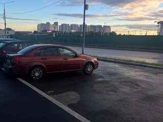 2007 Chevrolet Lacetti I, красный, 160000 рублей, вид 1