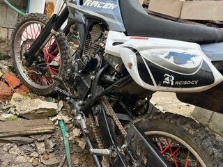2017 Racer Enduro, серый, 70000 рублей, вид 3