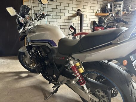 2002 Honda CB 400 Super Four, серебристый, 310000 рублей, вид 4