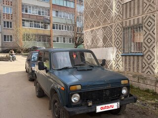2001 Lada (ВАЗ) 2121 (4x4) I Рестайлинг, синий, 190000 рублей, вид 2