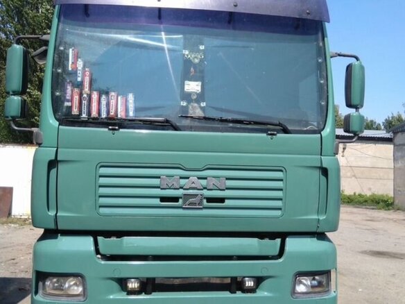 2004 MAN TGA, зелёный, 2800000 рублей
