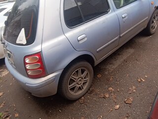 2001 Nissan March II (K11), голубой, 195000 рублей, вид 4