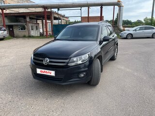 2012 Volkswagen Tiguan I Рестайлинг, чёрный, 820000 рублей, вид 2
