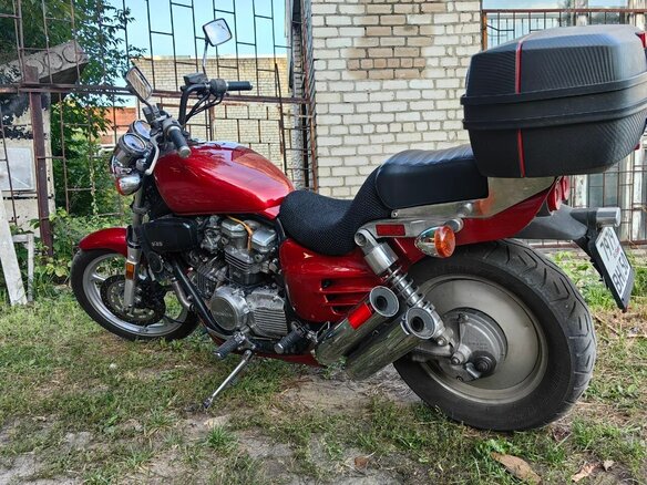 1988 Honda Magna, красный, 250000 рублей - вид 6