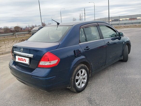 2008 Nissan Tiida I, синий - вид 6