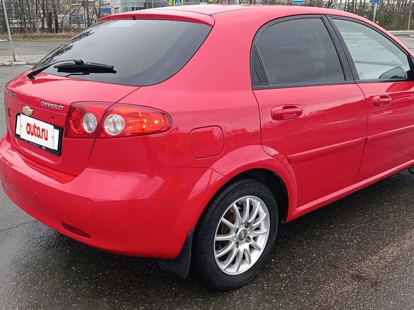 2006 Chevrolet Lacetti I, красный, 340000 рублей - вид 3