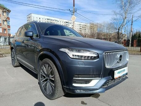 2021 Volvo XC90 II Рестайлинг 1, синий, 4539100 рублей, вид 2
