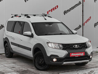 2021 Lada (ВАЗ) Largus Cross I Рестайлинг, белый, 1210000 рублей, вид 3