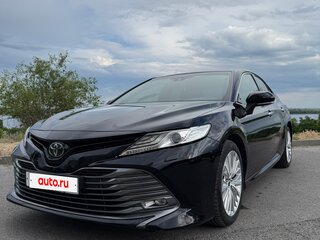 2018 Toyota Camry VIII (XV70), чёрный, 2890000 рублей, вид 3