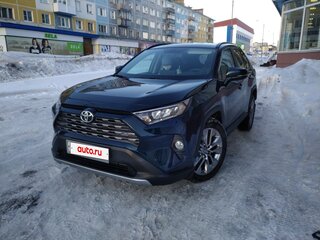 2019 Toyota RAV4 V (XA50), синий, 3690000 рублей, вид 1