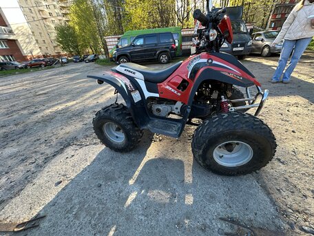 2014 Stels ATV-50, красный, 65000 рублей, вид 5