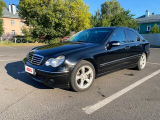 2005 Mercedes-Benz C-Класс 200 II (W203) Рестайлинг, чёрный, 649000 рублей, вид 1