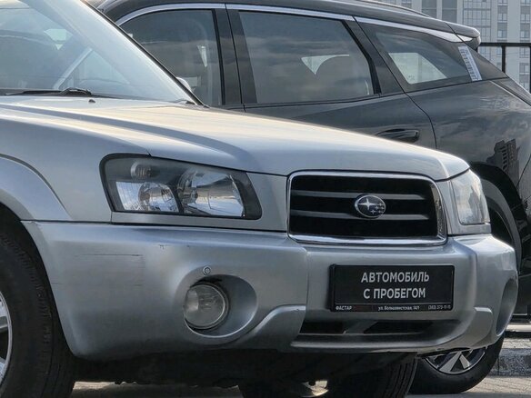 2002 Subaru Forester I Рестайлинг, серебристый - вид 8