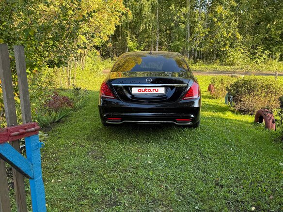 2016 Mercedes-Benz S-Класс 350 CDI BlueTEC Long 7G-TRONIC VI (W222, C217), чёрный - вид 3