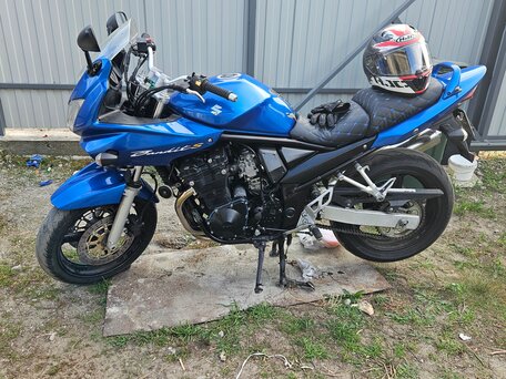 2006 Suzuki Bandit GSF 650, синий, 360000 рублей, вид 2