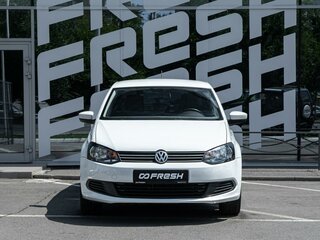 2015 Volkswagen Polo V, белый, 750000 рублей, вид 3