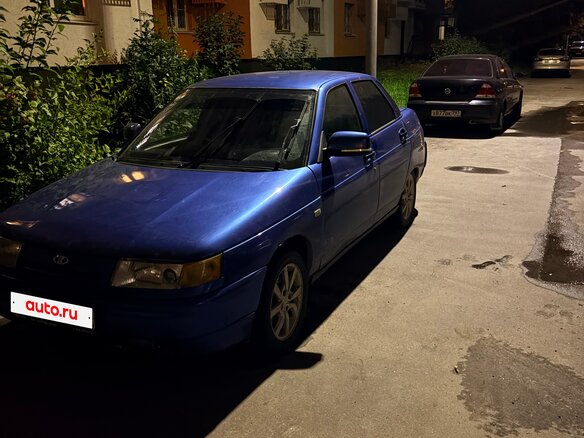 2002 Lada (ВАЗ) 2110, синий - вид 2