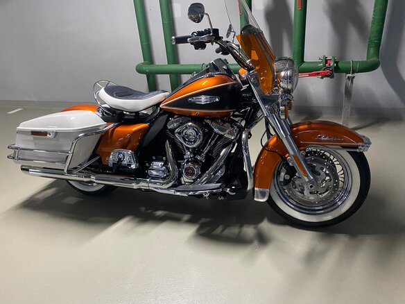 2023 Harley-Davidson Electra Glide, оранжевый, 2500000 рублей - вид 12