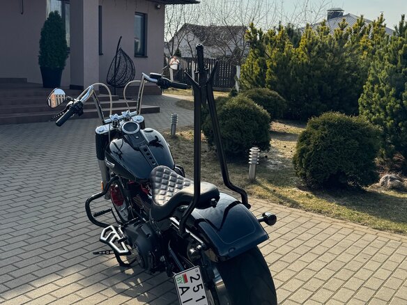 2023 Harley-Davidson Fat Boy, чёрный, 2100000 рублей - вид 8