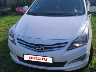 2016 Hyundai Solaris I Рестайлинг, белый, 950000 рублей, вид 2