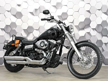 2013 Harley-Davidson Dyna Wide Glide, чёрный, 879000 рублей, вид 1