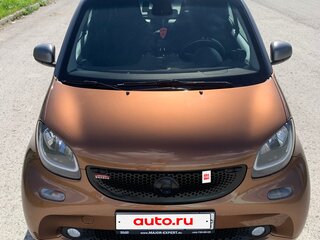 2016 Smart Fortwo III, коричневый, 1090000 рублей, вид 1