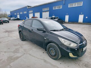 2014 Hyundai Solaris I, чёрный, 300000 рублей, вид 1
