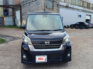 2018 Nissan Dayz Roox I Рестайлинг, чёрный, 850000 рублей, вид 1