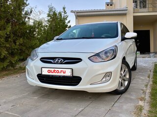 2011 Hyundai Solaris I, белый, 870000 рублей, вид 3